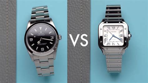 cartier vs rolex reddit|Cartier santos vs Rolex datejust.